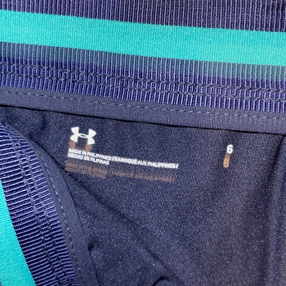 Under Armour Golf Skort - Navy Blue - size 6. FF - Picture 5 of 6
